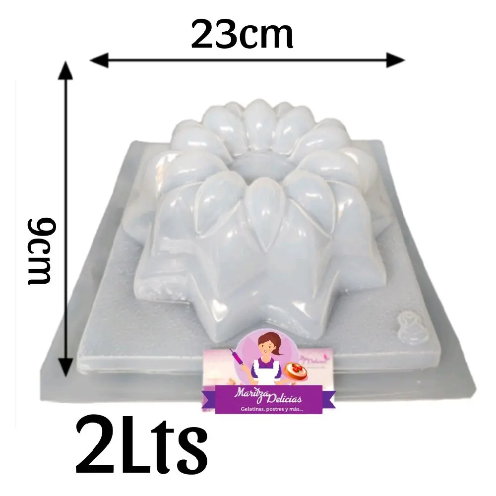 Center #25 Jello Mold / Centro #25 Molde Gelatina
