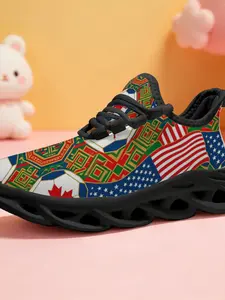 Children's Fun Football Style Children's Fried Dough Twists Sole Sports Shoes (Kids') Mesh Surface Breathable and Refreshing, Soft Bottom Resilient and Comfortable Foot Protection Outdoor Play School Fashion Shoes Size 28-39
