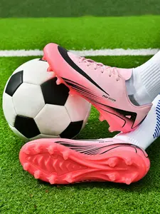 Men's and Women's Soccer Shoes, Long Stud Design for Youth Training and Matches, Professional Durable Non-Slip Style for Grass Football, Soccer Cleats, Football Boots