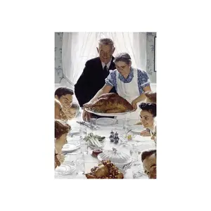 Freedom from Want by Norman Rockwell