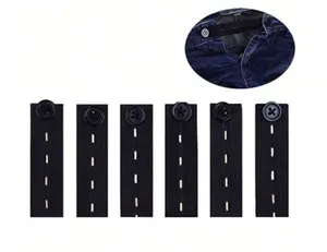 1pc Waistband Extender Buckle, Elastic Adjustable Pants Extension, Maternity Pants Stretch Button