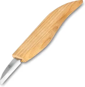 Whittling  C2 6.5" -  Chip Carving  for General Purpose - Detail Whittling  Carbon Steel -  Carving Tools for Beginners