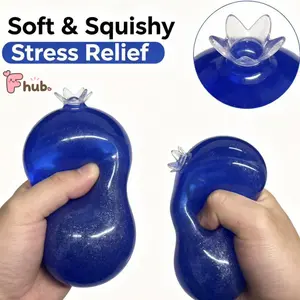 Blueberry Squishy Toy Slow Rebound Stress Relief Squeeze Toys TPR Material Fidget Sensory Toy for Kids Adults Anxiety Relaxing Hand Toys