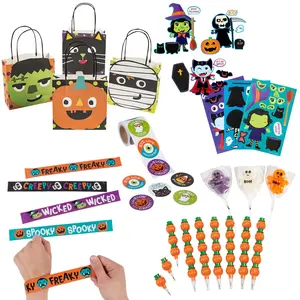 61 Pc. Halloween Party Handout Kit for 12 Guests