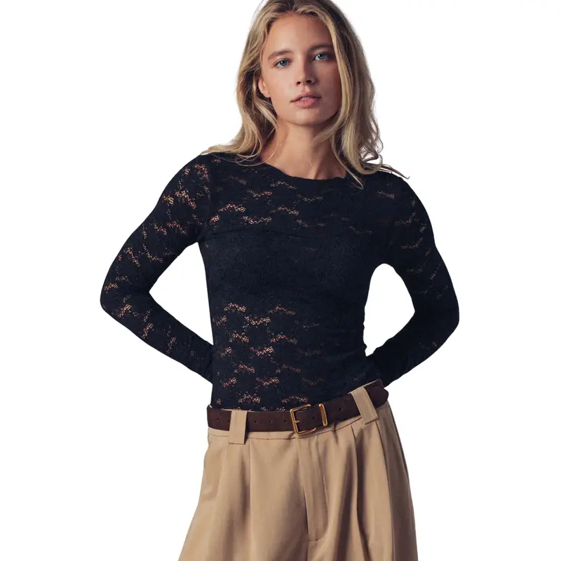 black floral lace top tiktok shop - TikTok Shop