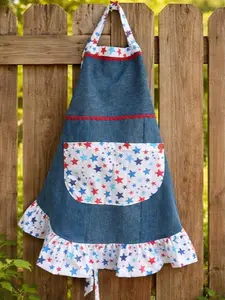 Stars and Denim Apron