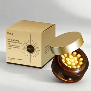 Hoygi Retinol Capsule Moisturizing Cream 50g Box, Firming Deep Hydration, Soothing & Deep Hydration, Collagen Hyaluronic Acid Vitamin a Kudzu Root, Hydrating Elasticity Brightening Daily Skin Care