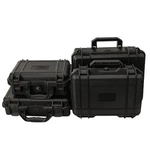 Waterproof Hard Toolbox Safety Protector Box Portable Organizer Hardware Storage Tool Case Impact Resistant Instrument Case With Sponge
