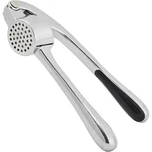 Garlic Press, Premium Rust Proof Kitchen Garlic Mincer Crusher Squeezer with Ergonomic handle, Ginger Crusher with Good Grip, Easy to Clean, Dishwasher Safe