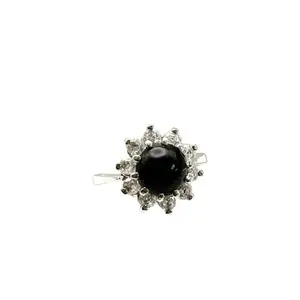 Round Black Onyx Ring