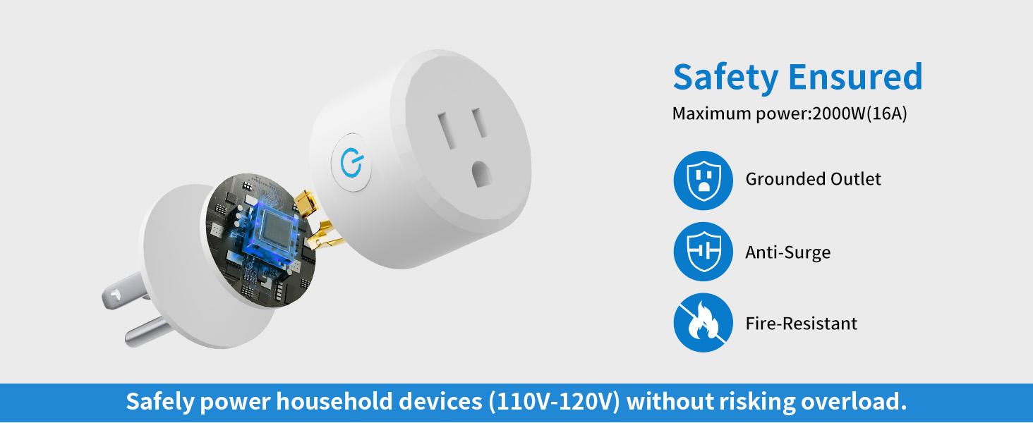 Wireless Motion Sensor Outlet with Timer, Plug-N-Play PIR Motion Activated Switch, Indoor Motion Detector for Lights & Exhaust Fan (110V-120V) of Bathroom, Garage, Laundry Room