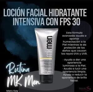 MKMen Regimen Bundle Facial Sunscreen Face Wash Facial Wash Skincare Daily Set Gel