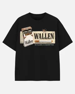 Women's Oversized Round Neck Short-Sleeve Cotton Lady T-Shirt - Casual, Comfortable, Smooth Printed Vintage MW "20" Streetwear, Country Music MV Inspired Graphic, I'm The Problem Album Fan Merch