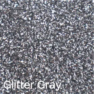 Gray Glitter PARART 3D Puff Heat Transfer Vinyl (HTV)