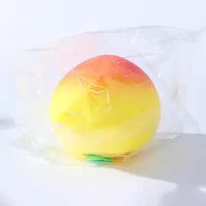 Unbreakable Peach Squishy Stress Relief Toy Slow Rebound Sensory Prank for Anxiety Kids Adults Fun Squeeze Stress Reliever Interactive Toy