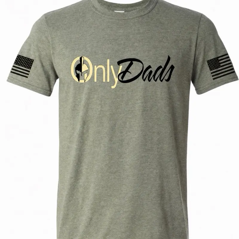 Only Dads Gladiator shirt, men’s only dads short sleeve tshirt