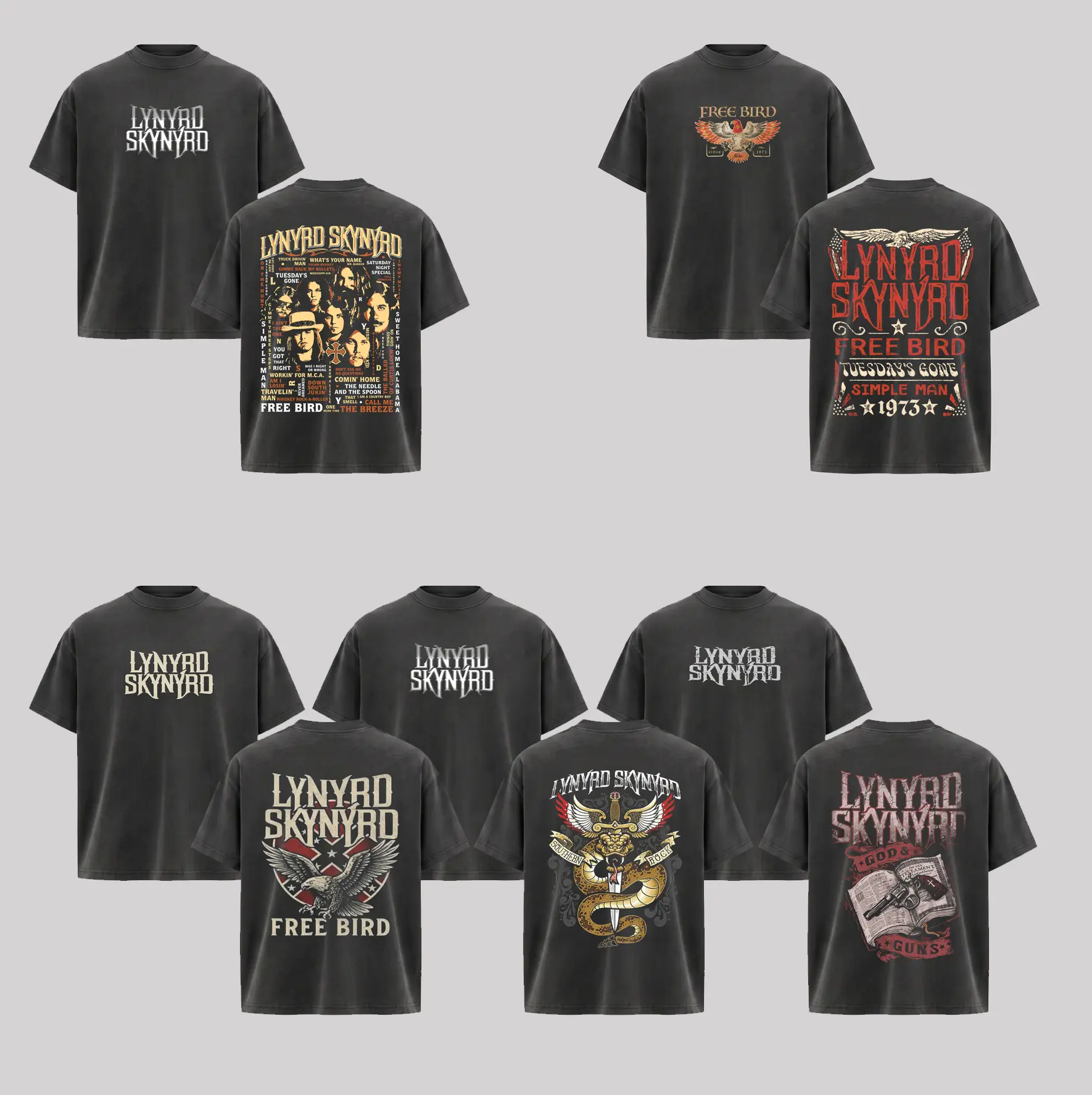 [Collection] Retro Country Music Lynyrd Skynyrd  T-Shirt, Lynyrd Skynyrd  Country rock shirt, rock tour t-shirt, alternative band merch, trending t-shirt, 90s graphic tee, vintage graphic tee, grunge aesthetic shirt, classic rock merch