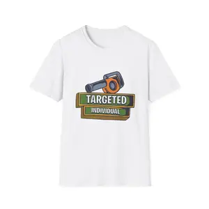 Targeted Individual T‑Shirt — Retro Camcorder Graphic