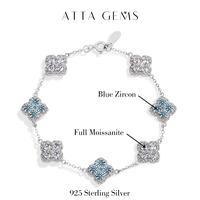 White Moissanite+Blue Zircon White Color