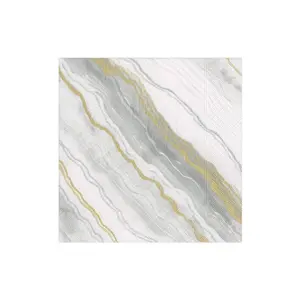 Cocktail Napkin - Marble Grey