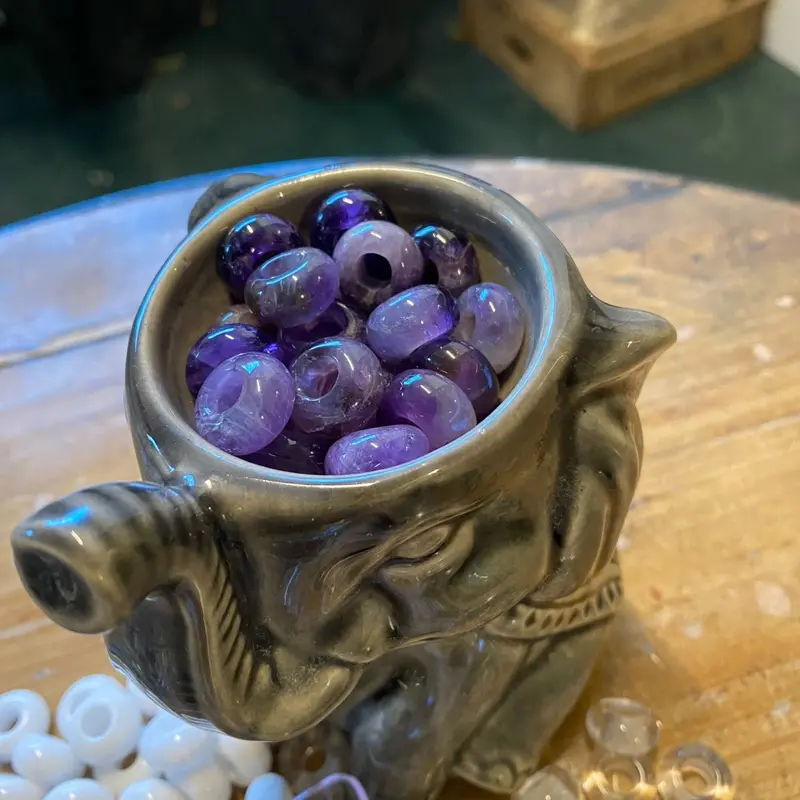 Natured Hueman “Amethyst” Beady Beads