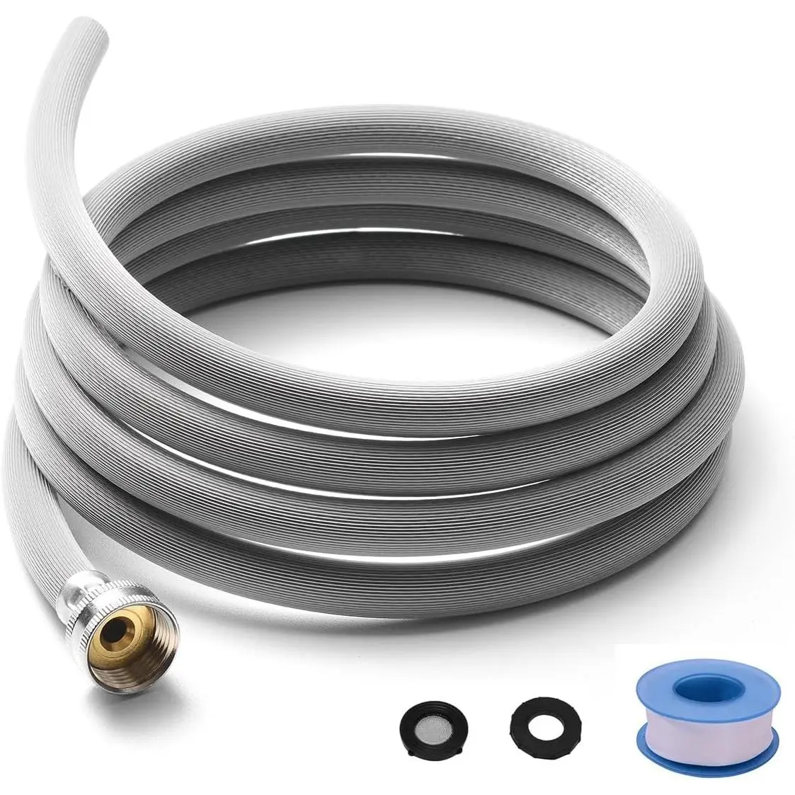 Dehumidifier Hose for Drainage 3/4" FHT, with  Brass Connectors (10 Length Options)