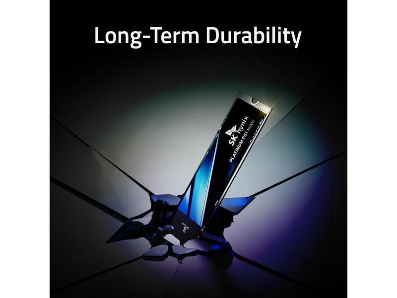 SK hynix Platinum P51 2TB PCIe Gen5 NVMe M.2 2280 Internal SSD I Up to 14,700 MB/s Read, 13,400 MB/s Write I Powered by 238-Layer NAND Flash