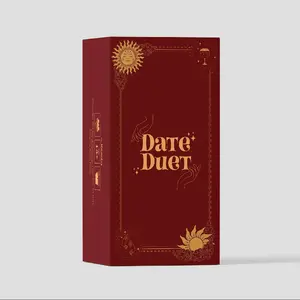 Date Duet - A Romantic Card Game for Couples to Plan Dates and Deepen Bonds. Ideal Gift for Date Nights - for Girlfriend, Boyfriend, Newlyweds, Wife, or Husband. 150 Date Ideas! 150 Connection Cards!
