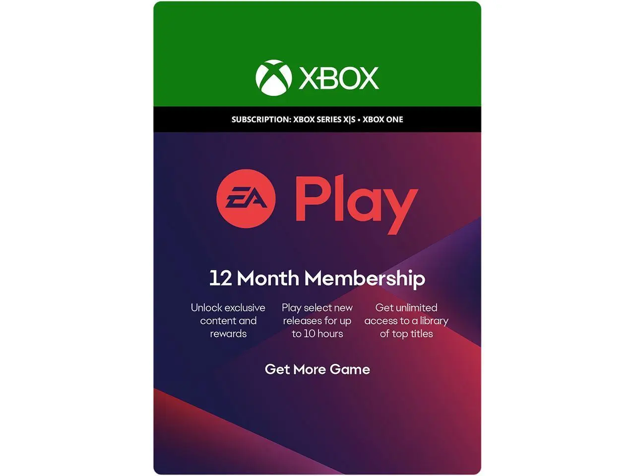 EA Play 12 Month Subscription Xbox One [Digital Code]