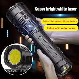 Rechargeable High-Power LEDFlashlight 5 Modes Zoomable Tactical LanternLong-Range Beam Portable Outdoor Flashlightfor Camping Hiking Gifts Boyfriend LampEquipment Survival Supplies usb flashlight Super Bright hurricane outage Waterproof LED Headlamp