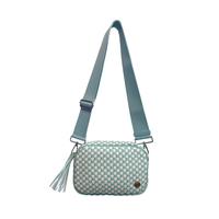 #6 Ice blue checkered