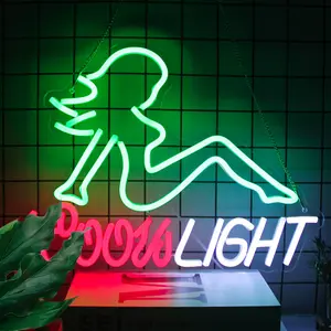 Neon Beer Sign LED Wall Art Decor, Decorative Neon Light, Neon Light Bar Decoration for Men Cave, Bedroom, Restaurant, Party, Home Bar Accessories