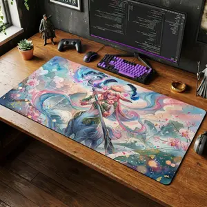 Lillia Lunar Mouse Pad | LoL Desk Mat, League of Legends Gaming Gift