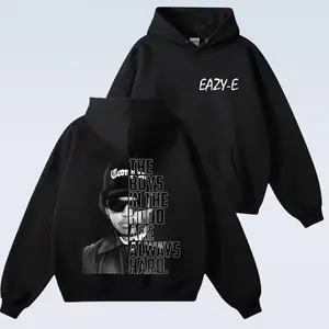 Eazy E NWA Rapper Hoodie – Classic Rapper Graphic Sweatshirt Featuring Eazy-E – Hip Hop Culture Fashion