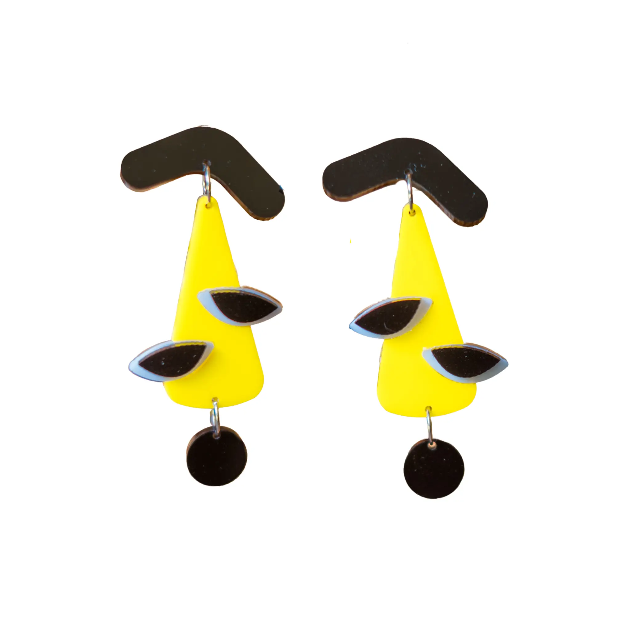 All Eyes On You Acrylic Earrings | Modern Manila Fashion Jewelry
