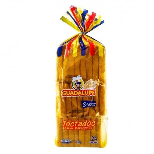 TOSTADAS GUADALUPE DE MANTEQUILLA