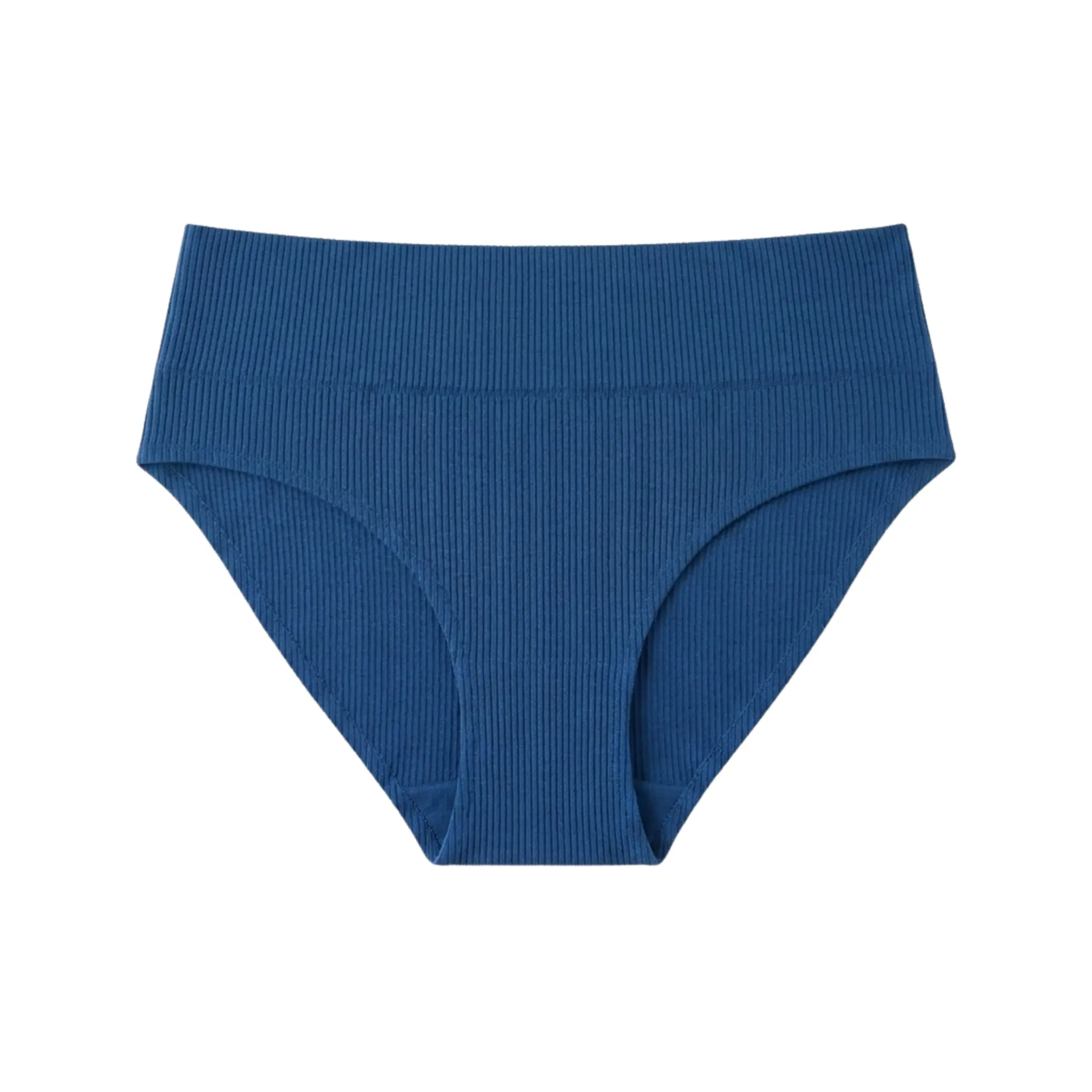 Women's Seamless Ribbed Bikini — No Visible Lines, Low-Rise