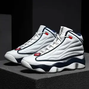 Basketball shoes men's high top outdoor sports shoes men's and women's universal anti slip basketball shoes