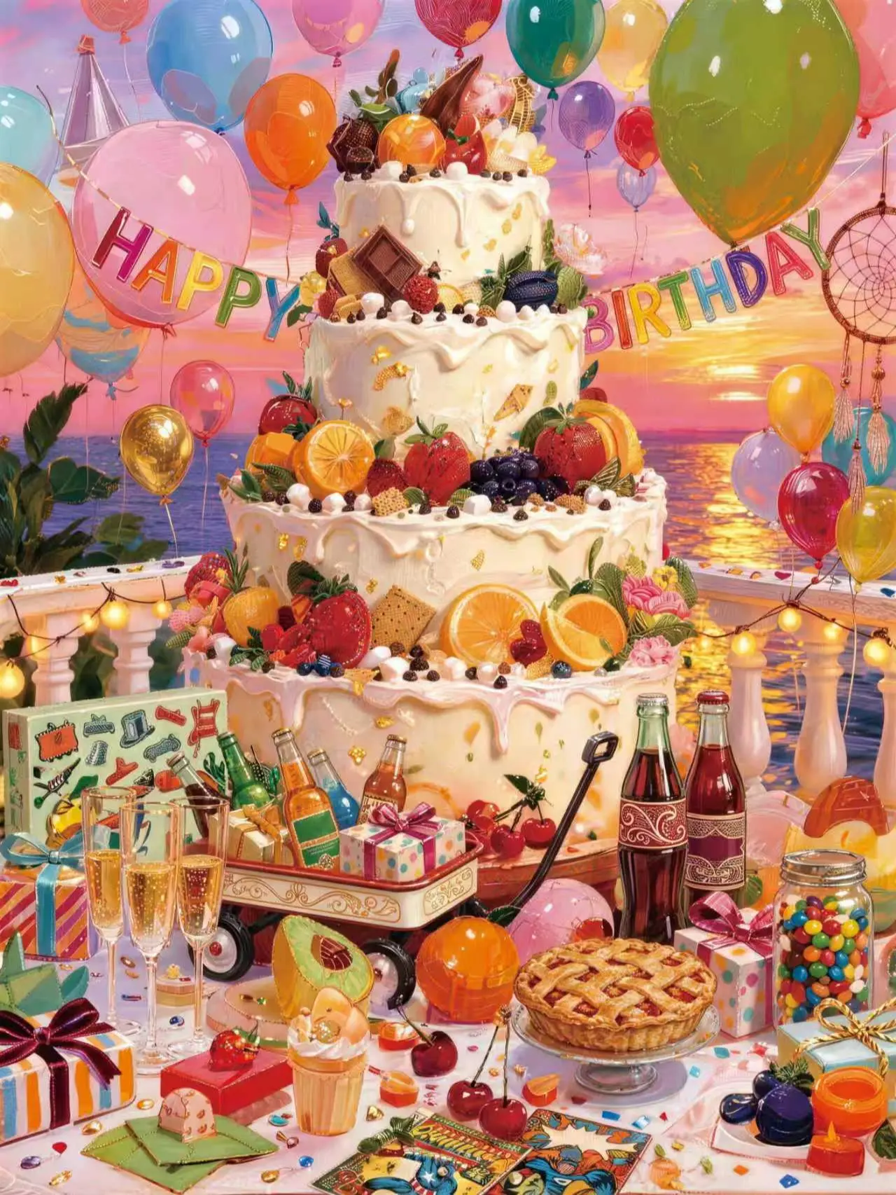 1000 Piece Jigsaw Puzzle for Adults | Premium Thick Cardboard | Challenging & Relaxing Family Game | Beautiful Home Decor & Gift