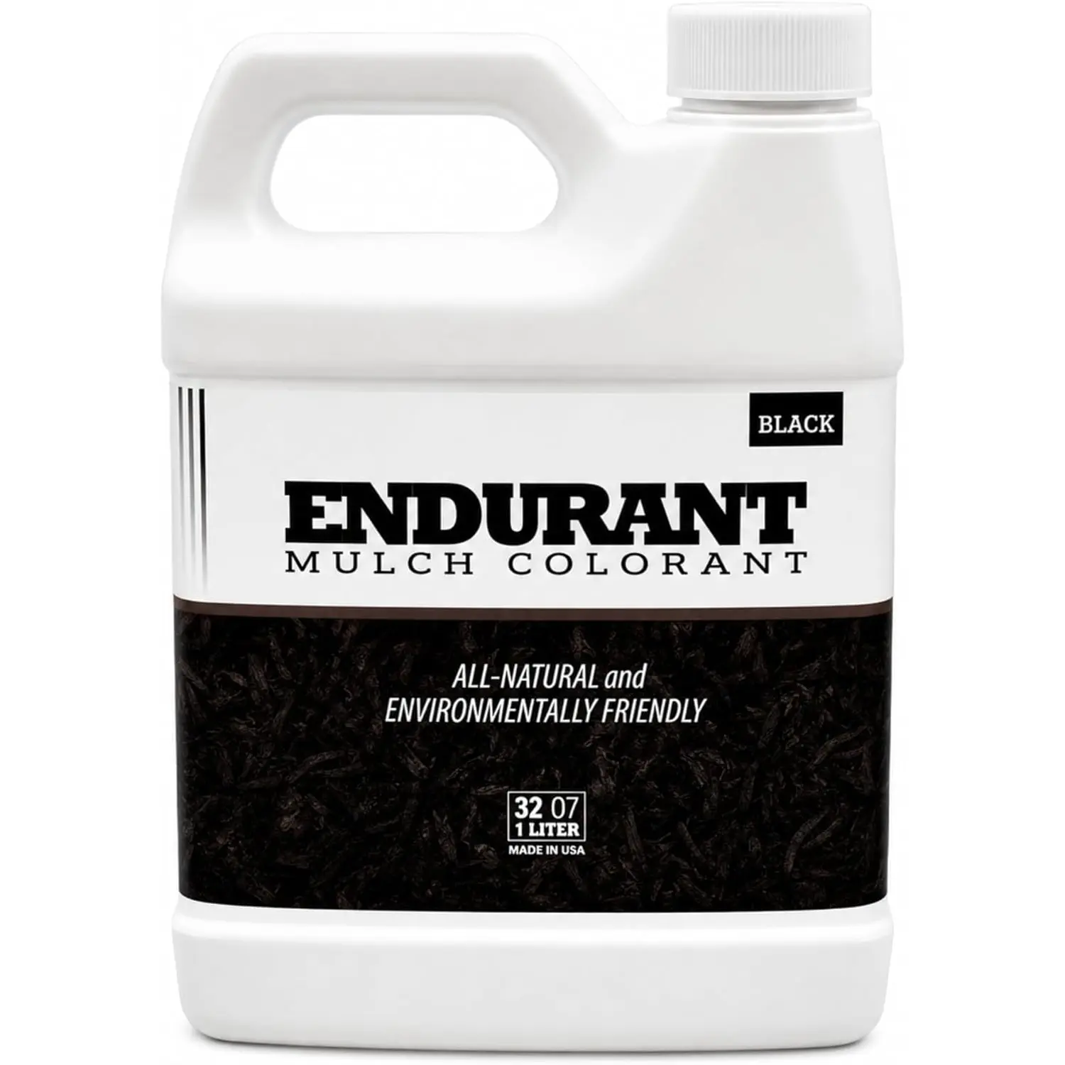 Mulch Dye Concentrate Color Renewal – Mulch Paint Revitalizes Approximately 500 to 750 Sq Ft of Faded Mulch to Instantly Transform Landscaping (32 Oz) (Black) Geoponics