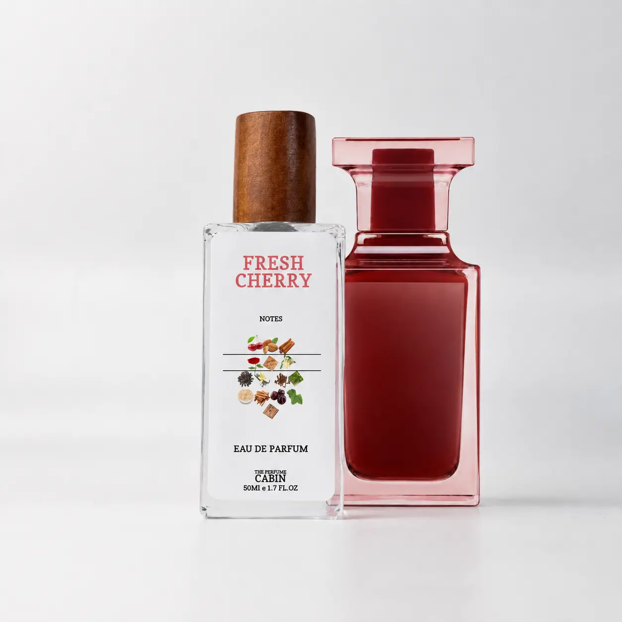 Fresh Cherry – Sweet Gourmand Fruity Extrait de Parfum | Cherry, Bitter Almond & Tonka Bean | Unisex Fragrance