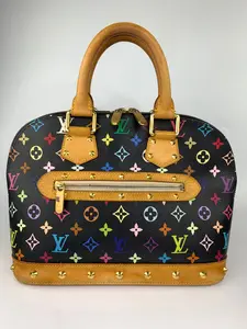 Pre-owned Louis Vuitton canvas Tote Bags Multicolor Alma PM