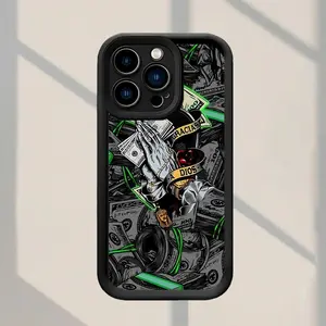 Creative Money Pattern Case for iPhone 17 Pro Max 16 16e 15 14 Plus 13 12 Mini 11 Air X XS Pattern Soft TPU Rubber Camera Protection Rugged Mobile Phone Cover Gift 2D printing