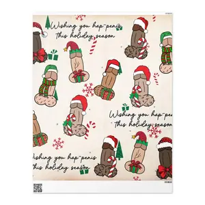 Wrapping Paper For Meme Christmas Gift | Wrapping Paper For Adult - Gift For Friends - Paper Gif - Wrap For Holiday - Draw Paper