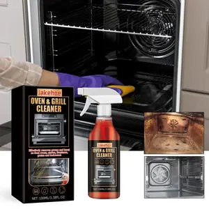Oven & Grill Cleaner, Oven Rack Specific Stain Remover Odor Eliminator Grease Remover, Effective Kitchen Cleaning Solution