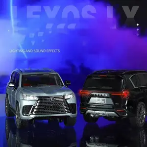 Lexus Lx600 Luxury Full-Size Suv Model, Detailed Diecast Car Replica, Collectible Toy Vehicle, Perfect Gift for Car Enthusiasts