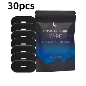 30pcs Breathable mouth tape, anti-snoring sleep tape, night sleep breathable mouth patch, comfortable body care products, sleep aid, travel-sized products, body care products for both men and women