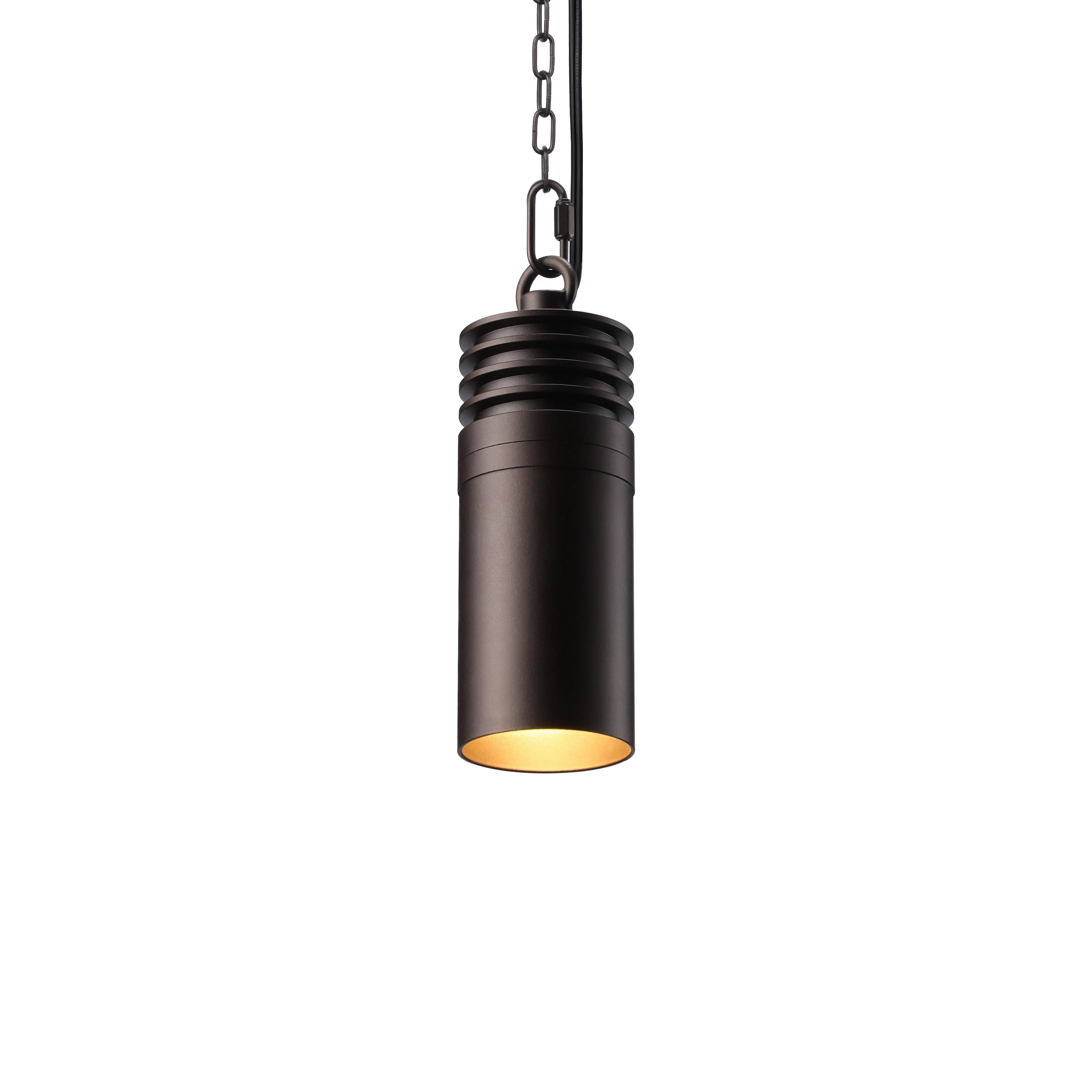 LeonLite® Cilindrico Outdoor Pendant & Patio Light - Oil Rubbed Bronze - 2700K