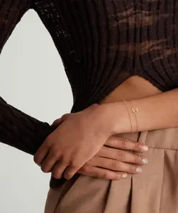 Chesky Initial Bracelets for Women Dainty Layered Beaded Letter Initial Bracelet Personalized 26 Alphabet Disc Monogram Charm Bracelet Jewelry Gifts