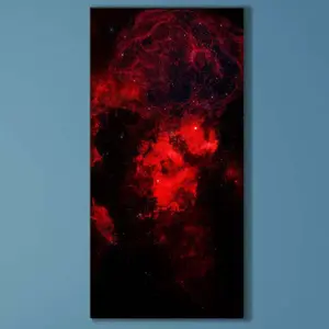 5D DIY Full Drill Diamond Painting - Diamond Painting Kit Red Nebula Mosaic Canvas DIY Wall Art, Home Wall Decoration